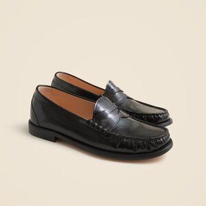 10. J. CREW New Winona penny loafers Italian spazzolato leather $198 LIKE NEW 9